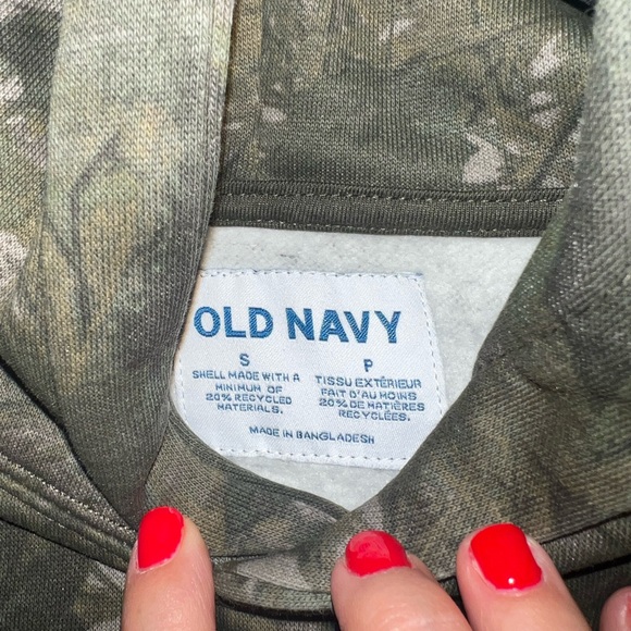 Old navy camo hoodie, size S - Picture 3 of 5